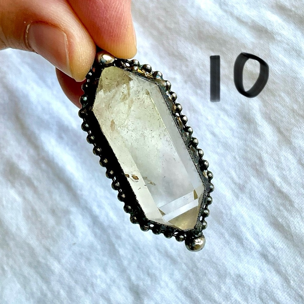 * FRESH NEW STOCK! * DT Citrine Chakra Clearing Necklace Pendant - Picture 10 of 15